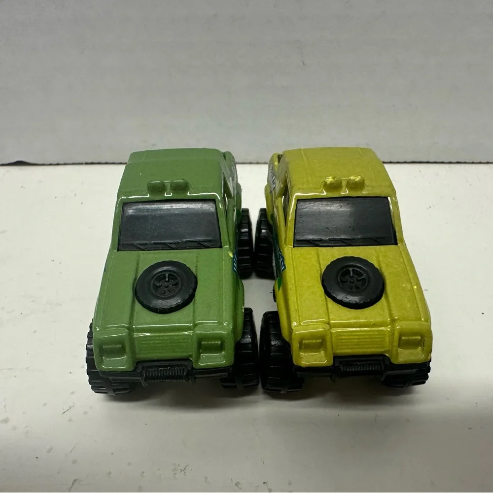 Lot of 2 Wacky 4x4 Green Kool-Aid Hotwheels
